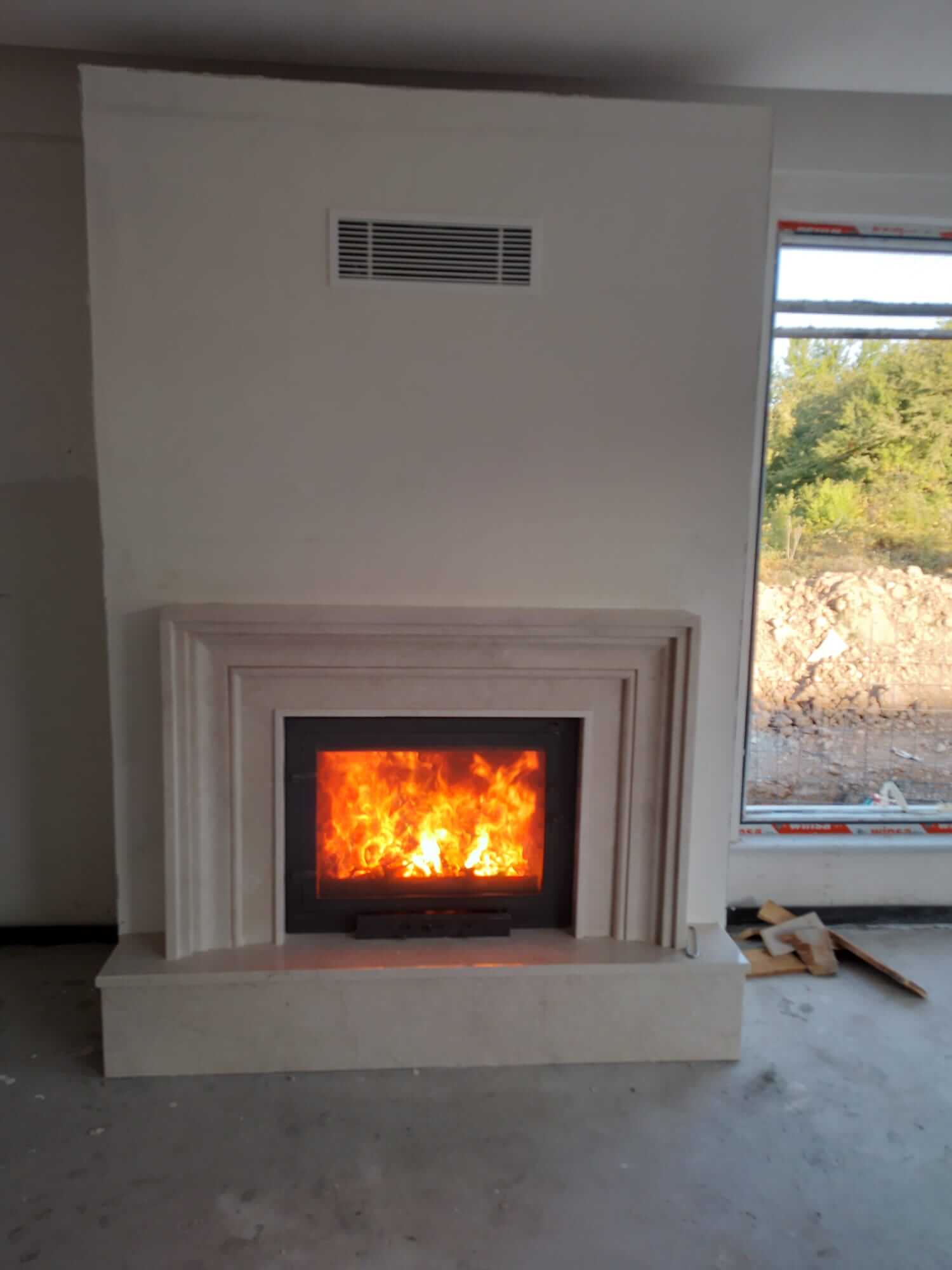 Klasik Şömine Tasarımı 10